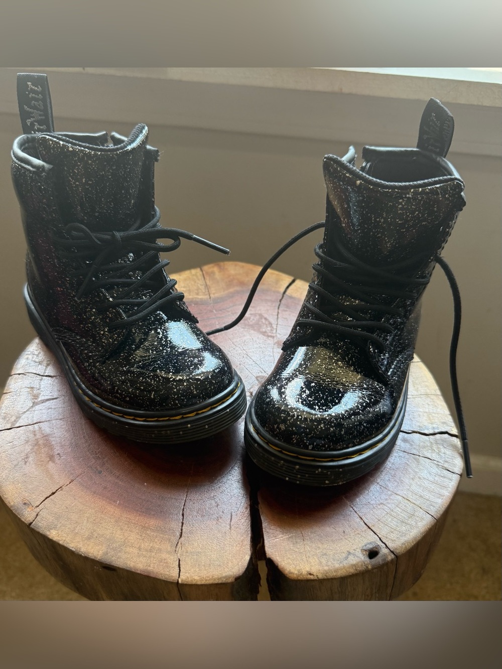 Dr. Martens 1460 Cosmic Glitter Boots Kids US 10 EU 27